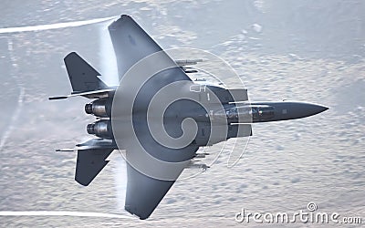 US Air Force F15 fighter jet Editorial Stock Photo