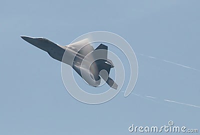 US Air Force F22 Raptor Stock Photo