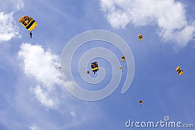 US Army Golden Knights Editorial Stock Photo