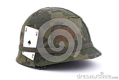 US Army Helmet - Vietnam Era Stock Images - Image: 3766234