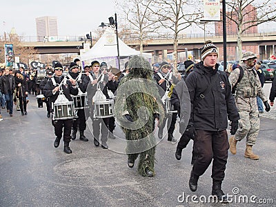 US Army Marching Band Editorial Stock Photo