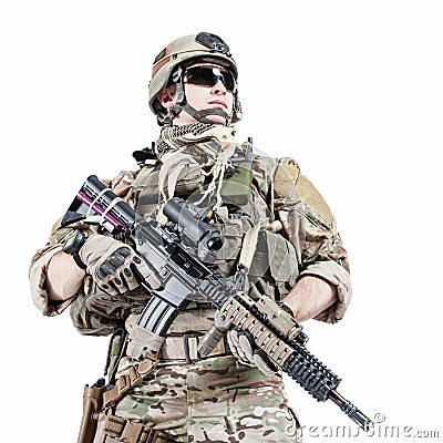 US army ranger Stock Photo