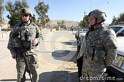 US Army Soldiers Editorial Stock Photo