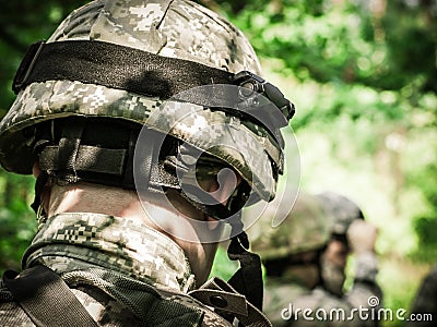 US Army Soldiers Stock Photo