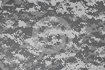 US army urban digital camouflage fabric texture Stock Photo