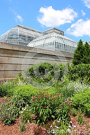 US Botanic Garden Stock Photo