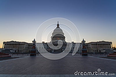 US Capital building in Washington DC, USA Stock Photo