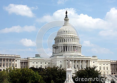 US Capitol Building Stock Photo