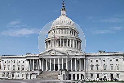 US Capitol - Government building Stock Photo