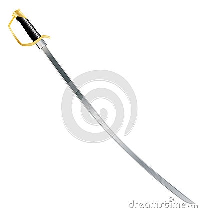 US Cavalry Sabre Stock Photo