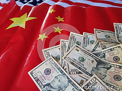 The US Chamber of Commerce calls to give Complete comprehensive trade agreements and can resolve important trade issues with China Stock Photo