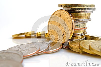 US dollar rate to other currencies. Stock Photo