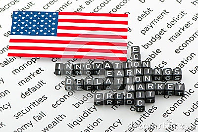 US economic revival Stock Photo