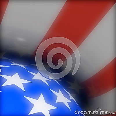 US Flag Stock Photo