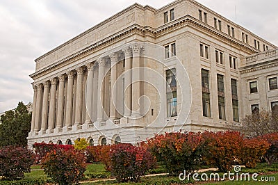 US government building Stock Photo