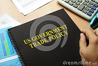 US government trade policy. Stock Photo