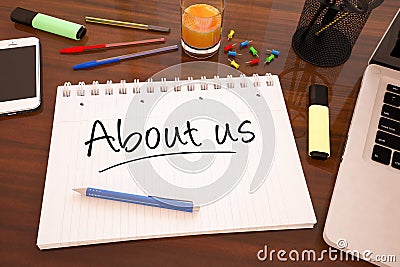 About us Cartoon Illustration