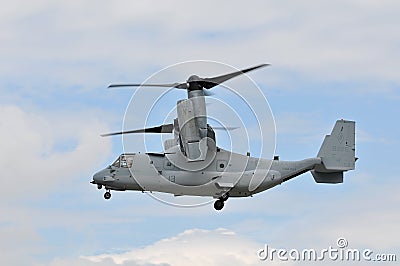 US Marines Osprey Til Rotor Editorial Stock Photo