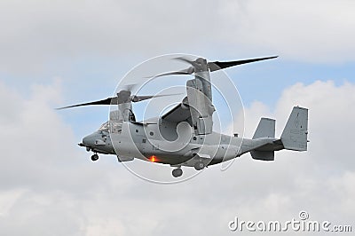 US Marines Osprey Tilt Rotor Editorial Stock Photo