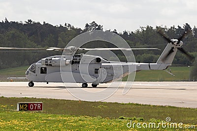 US Marines Sikorsky CH-53K King Stallion helicopter Editorial Stock Photo