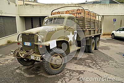 US Military truck Editorial Stock Photo