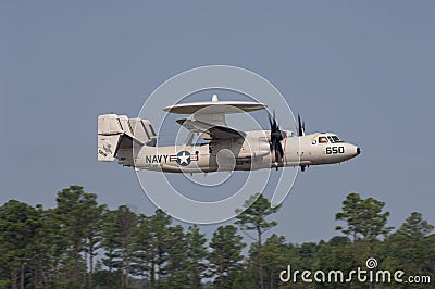 US Navy E-2C Editorial Stock Photo