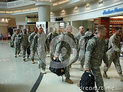 US soldiers Editorial Stock Photo