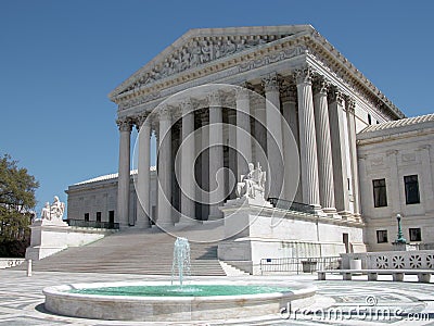 US Supreme Court Stock Photo