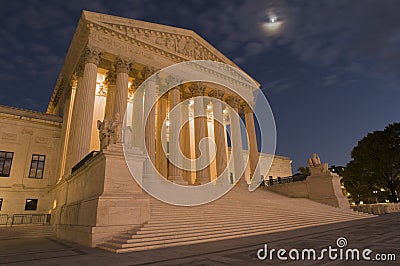 US Supreme Court Stock Photo