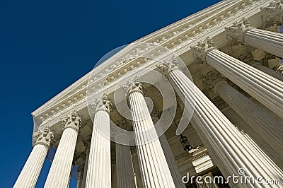 US Supreme Court Stock Photo