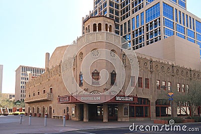 USA, Arizona/Phoenix: Orpheum Theatre Editorial Stock Photo