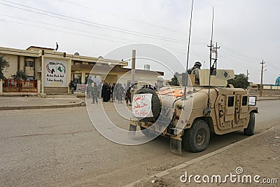 Usa Army Soldiers in Iraq Editorial Stock Photo