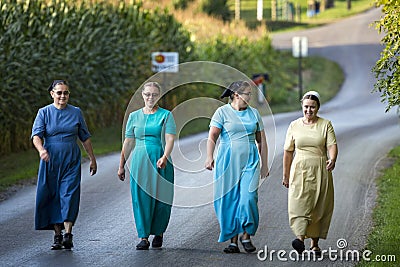 USA - Ohio - Amish Editorial Stock Photo