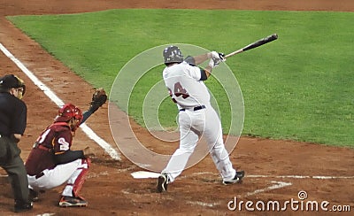 USA-Venezuela baseball game Editorial Stock Photo