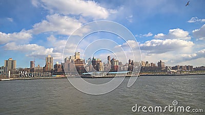 Views Of New York. The United States is a great country of freedom and opportunity. Editorial Stock Photo