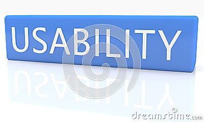 Usability Stock Photo