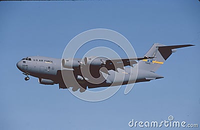 .USAF Douglas C-17A 97-0045 CN F-048 P-045 . Editorial Stock Photo