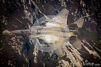 USAF F15 fighter jet Stock Photo