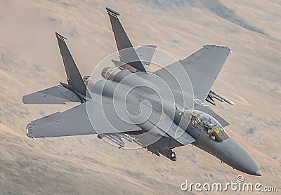 USAF F15 fighter jet Stock Photo