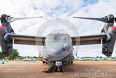 USAF Special Operations Command CV-22B Osprey Editorial Stock Photo