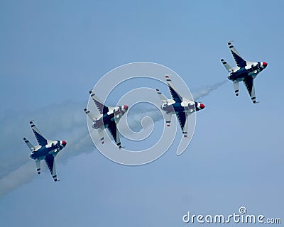 USAF Thunderbirds Stock Photo