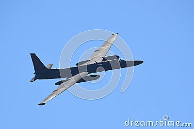 USAF U-2 Dragon Lady Stock Photo