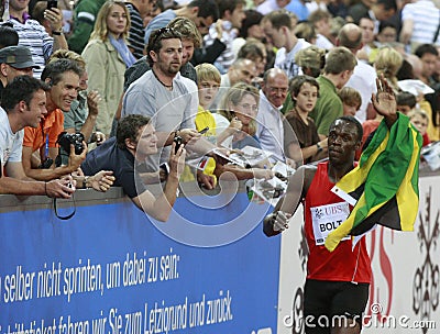 Usain Bolt Editorial Stock Photo
