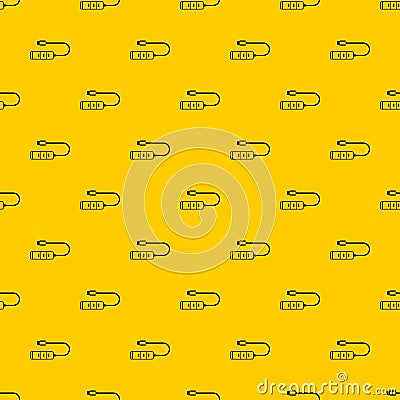 USB adapter connectors pattern vector Vector Illustration