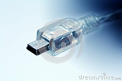 Usb cable Stock Photo