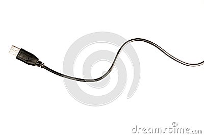 USB cable Stock Photo