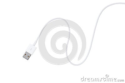 USB cable Stock Photo