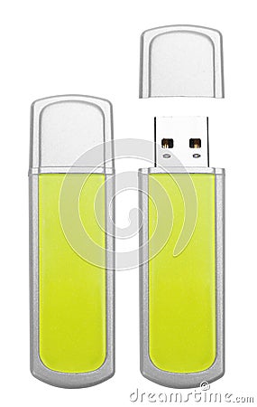 Usb flash memory Stock Photo