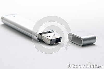 USB keychain Stock Photo