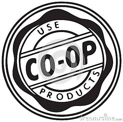 Use Coop Products Stock Photo